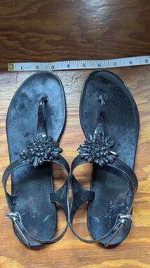 Coach Hilda Jelly Flat Sandals Women's 7